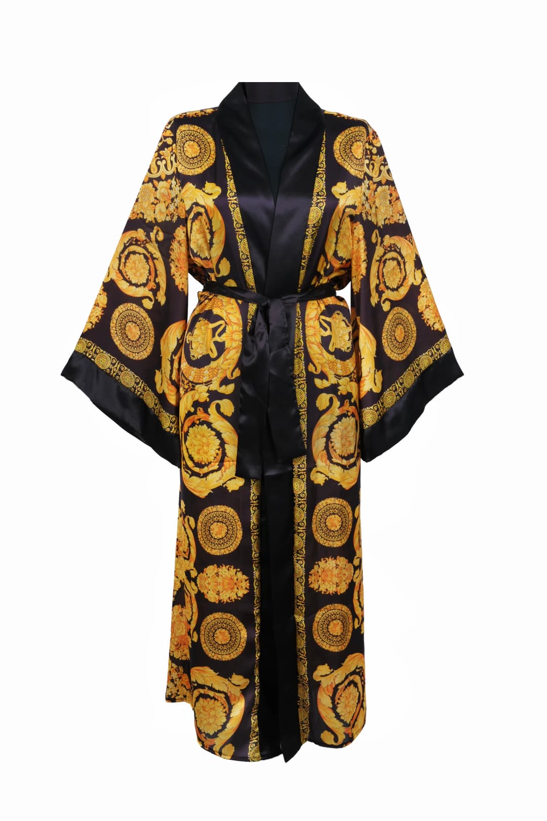 İpek Kaftan - Altın Saray Motifli