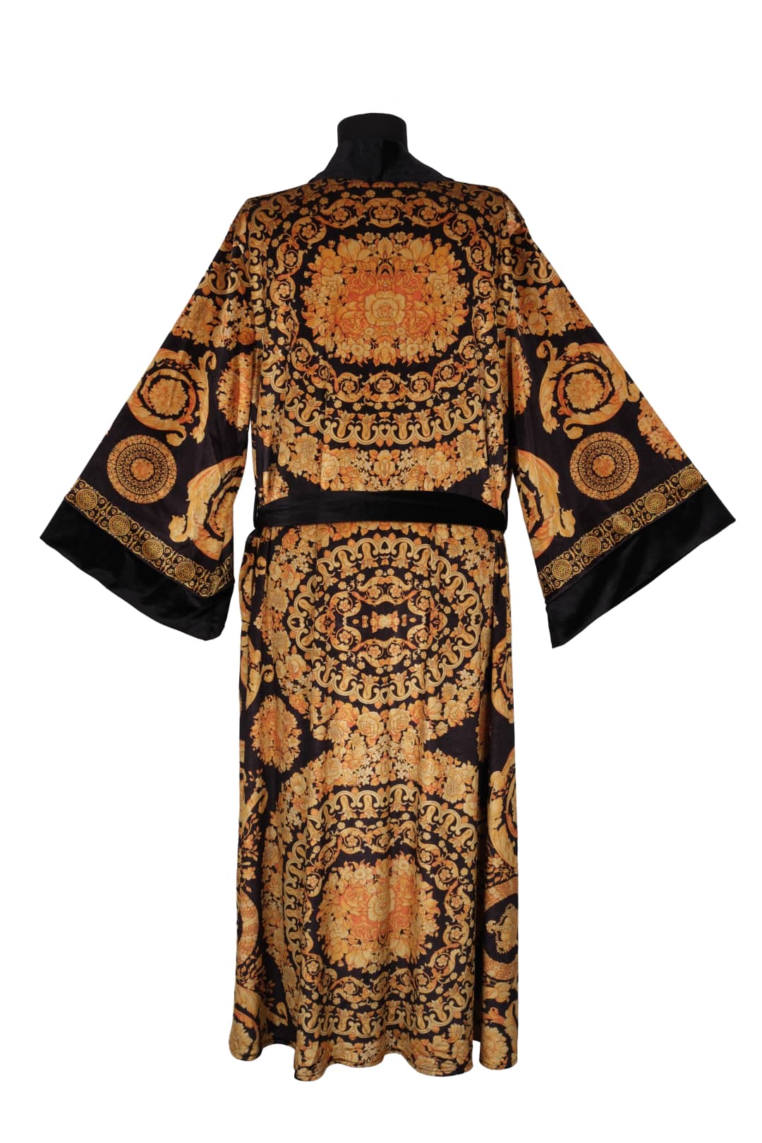 Kadife Kaftan - Altın Saray Motifli